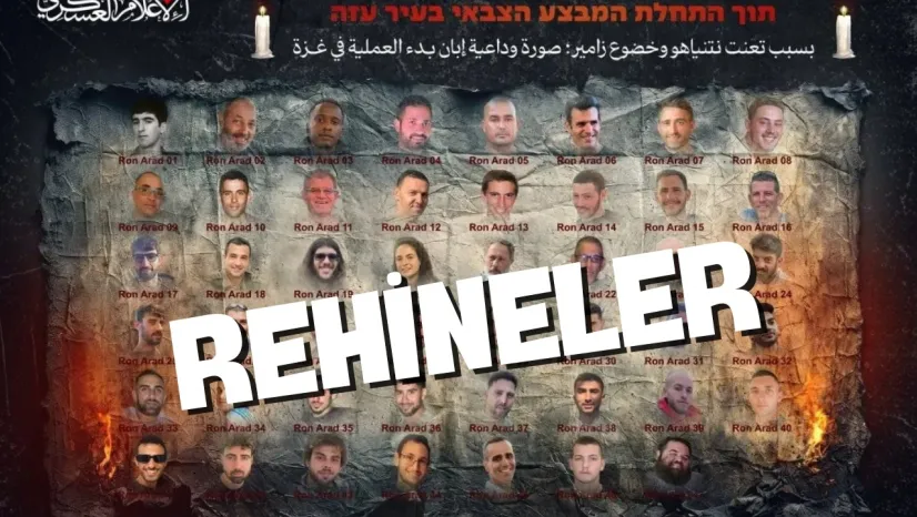 Kassam Tugayları'ndan Rehine Mesajı