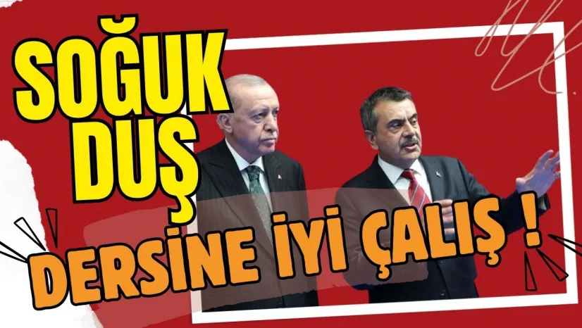 Milli Eğtim'e Soğuk Duş... Yusuf Tekin Dersi Veremedi
