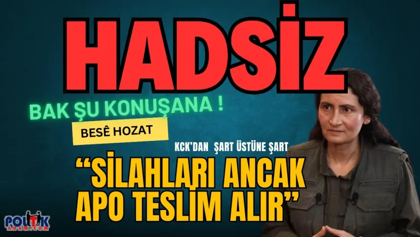Terör Örgütü Kck'dan Küstah Açıklama: 'Silahları Ancak Önder Apo Alır!'