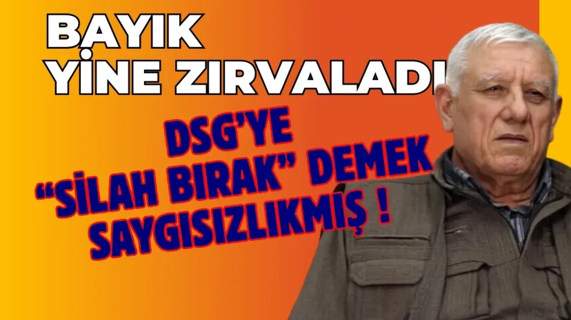 Akıllanmadılar Gitti...Cemil Bayık'tan Yeni Zırvalar