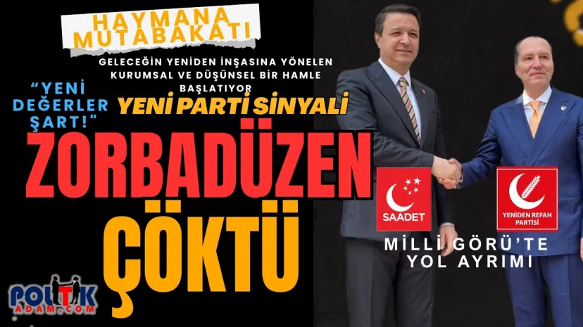 'Haymana Mutabakatı'ndan Çarpıcı Çıkış: Yeni Bir Partinin İlk Sinyali!