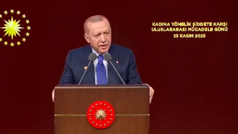 Cumhurbaşkanı Erdoğan: Kadına yönelik şiddet insanlık suçudur