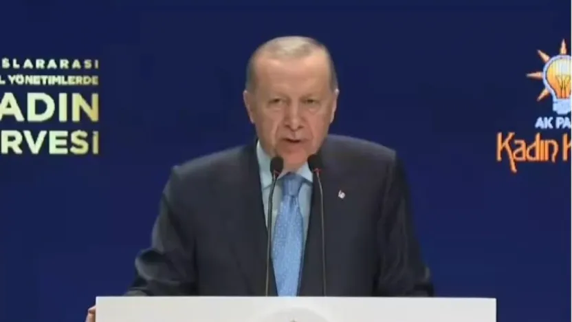 Erdoğan: Kadınların omuzlarındaki yük ağırlaşıyor