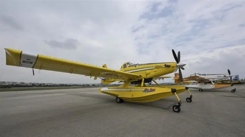 Hırvatistan'da Türkiye'ye ait yangın söndürme uçağı düştü