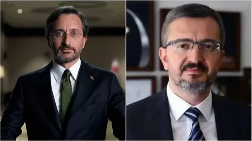 'İletişim Başkanlığı'nda Altun Gitti Duran Geldi