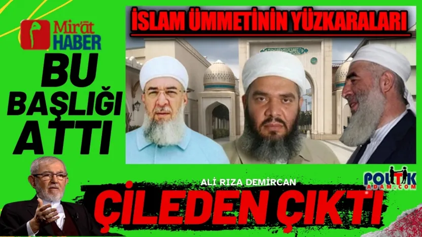 Menzil'de Olan Bitinler Ali Rıza Demircan'ın Haber Sitesi'ni Çıldırttı