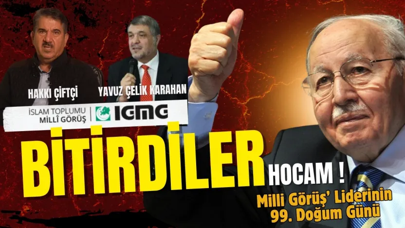 Milli Görüş'ü Bitirdiler  Hocam !