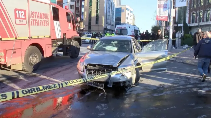 Şişli'de otomobil yayaların arasına daldı: 2 ölü, 6 yaralı