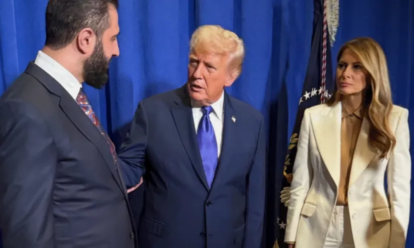 Ahmed Şara Beyaz Saray'da