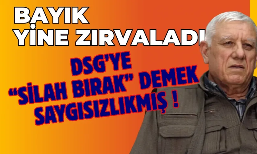 Akıllanmadılar Gitti...Cemil Bayık'tan Yeni Zırvalar