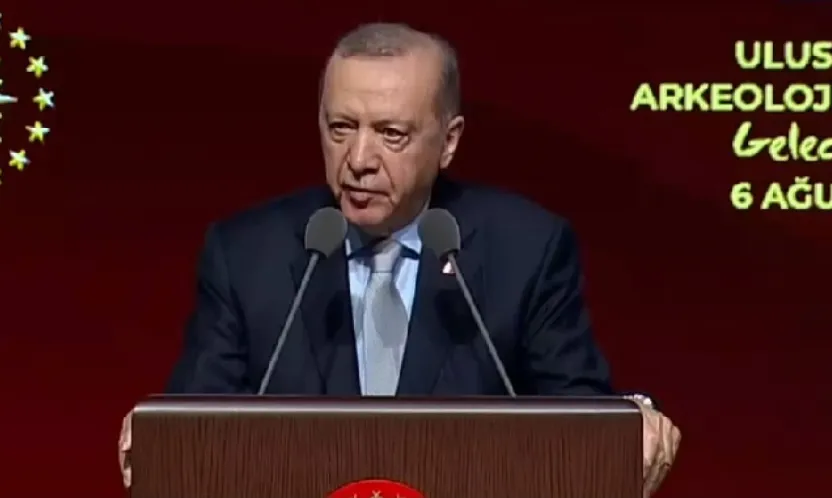 Erdoğan: Arkeolojik kazılarda dünyada ilk sıradayız