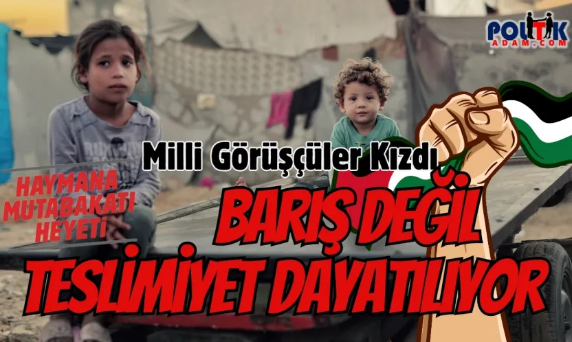 Hükümete Haymana Mutabakatı'ndan  Gazze Uyarısı