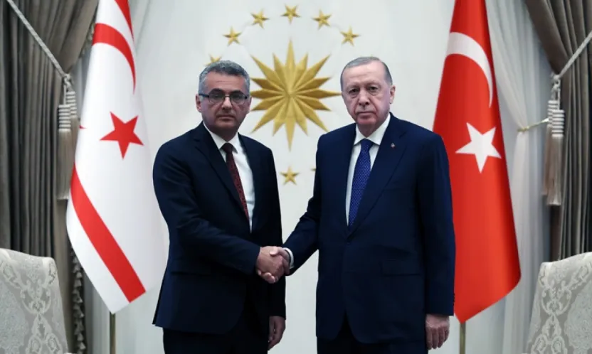 KKTC Cumhurbaşkanı Erhürman Ankara'da