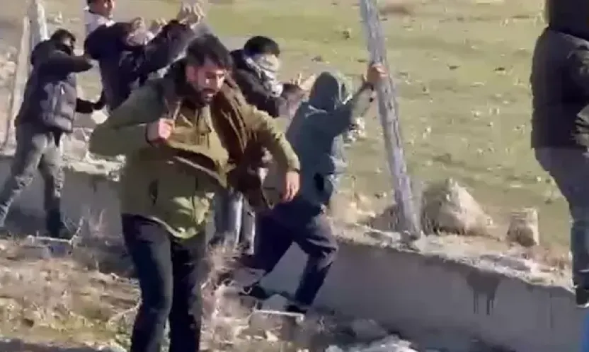 Sınırda gergin dakikalar