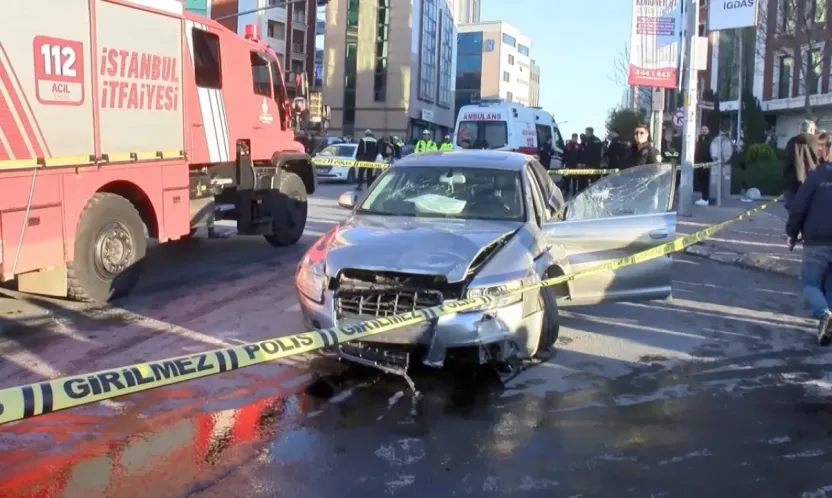 Şişli'de otomobil yayaların arasına daldı: 2 ölü, 6 yaralı